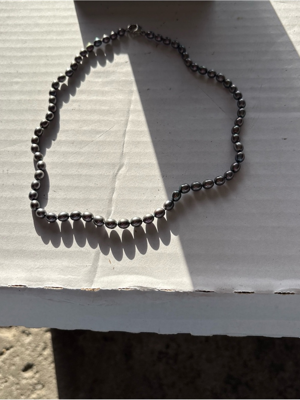 Honora Tahitian-Style Dark Pearl Bead Necklace